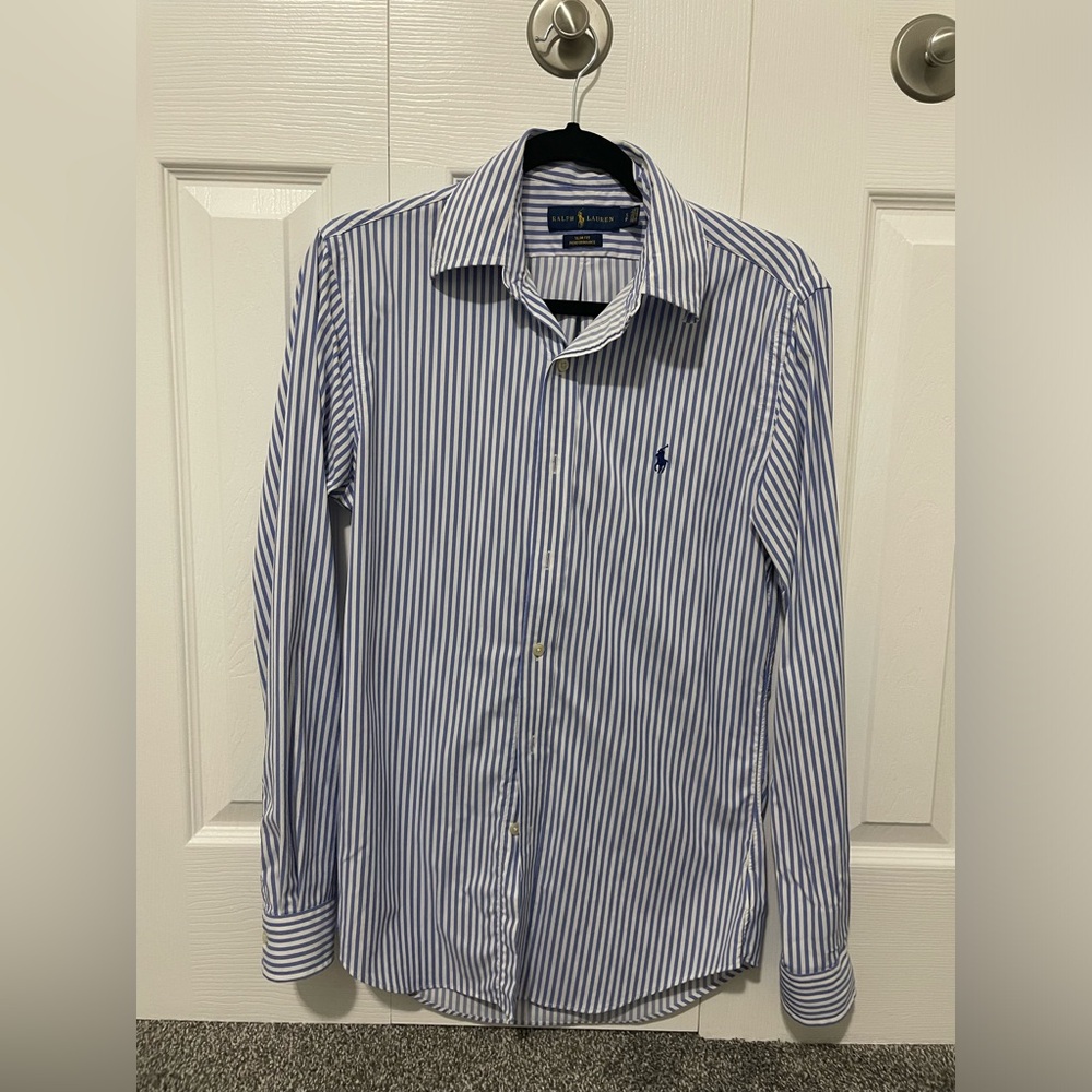 Polo Ralph Lauren striped button up size small